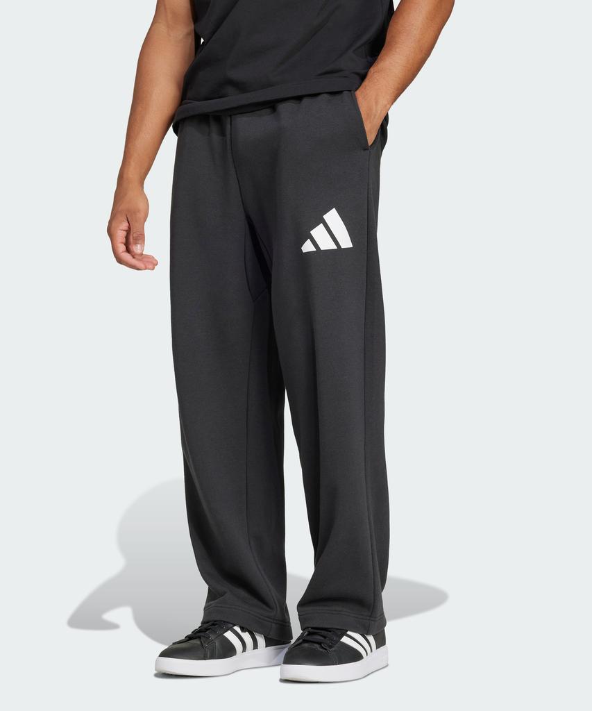 adidas Штаны Adidas Essentials с широкими штанинами и логотипом из трех полос Jf3604