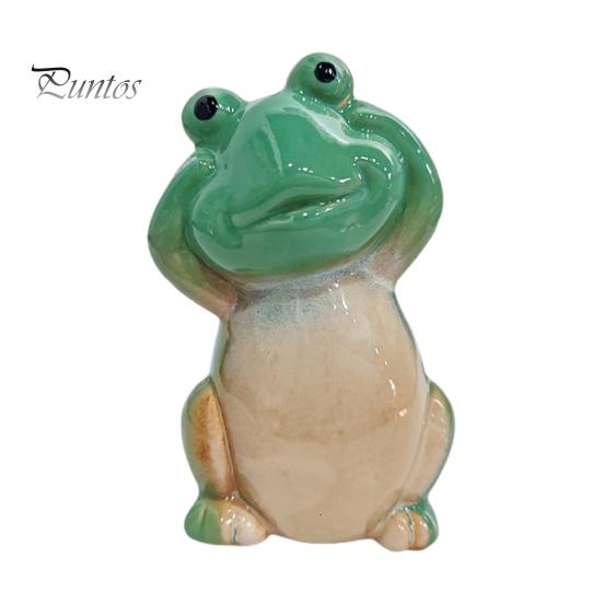 1/2 шт. мультяшная зеленая керамическая лягушка, крышки для туалетных болтов, простая установка, декор в виде животных, украшение для ванной комнаты