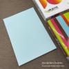 Mary A4 Color Copy Paper - Pink, Red, Light Blue, Orange, Deep Green, Yellow - Thick 80g/70g for Printing & Crafts