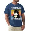 Thats What I Do I Drink Coffee I Hate People And I Know Things Cat Lover Gifts TShirt o neck shirt Unisexs graphic tshirts