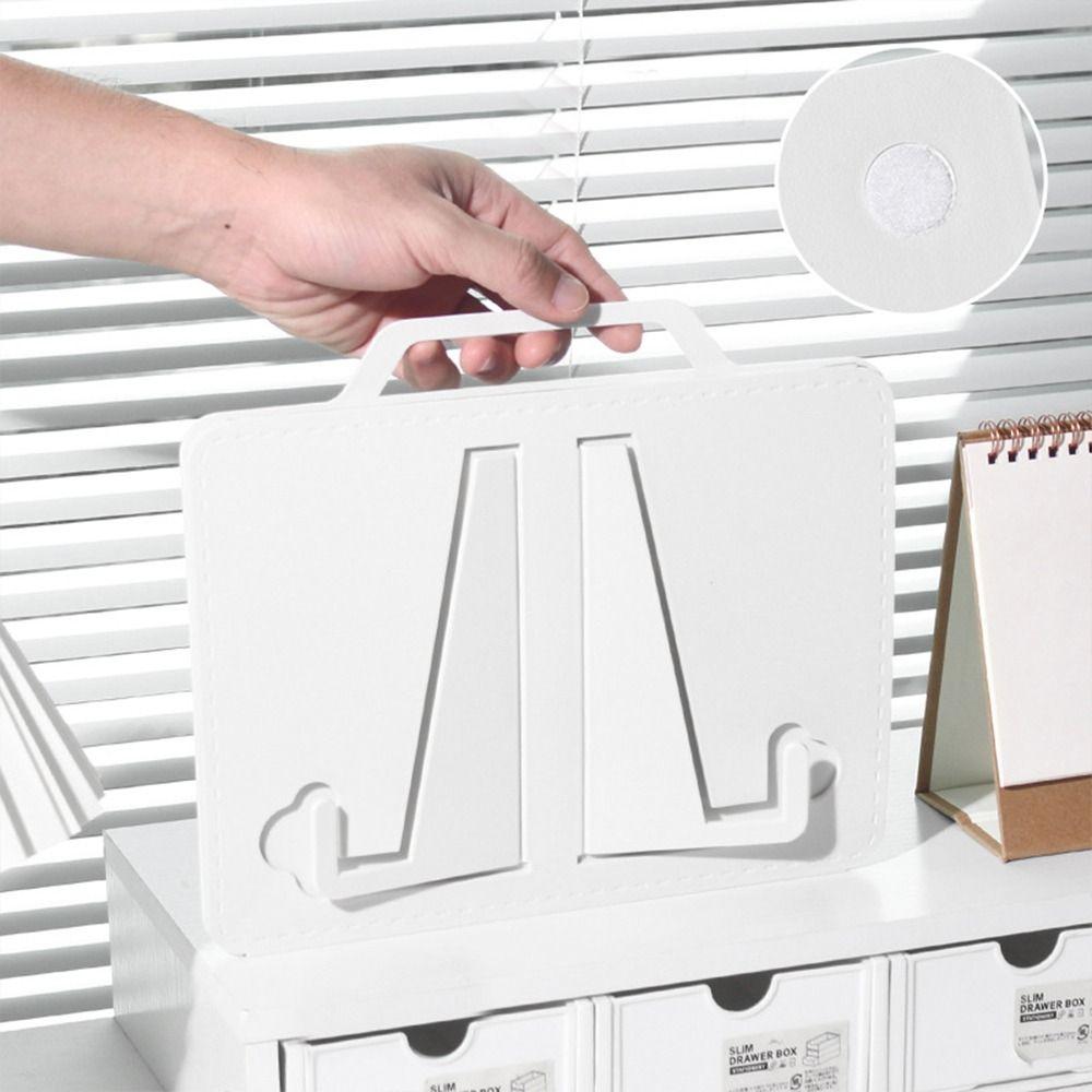 Music Score Reading Rack Fold Book Shelf Multi-Function Book Stand  Organizer