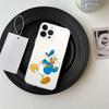 Милый Чехол для Телефона с Дональдом Даком Для IPhone 17/16/15/11/13/14 Pro Max Plus/X/Xr/Xs Max/12mini Air Прозрачный Clear