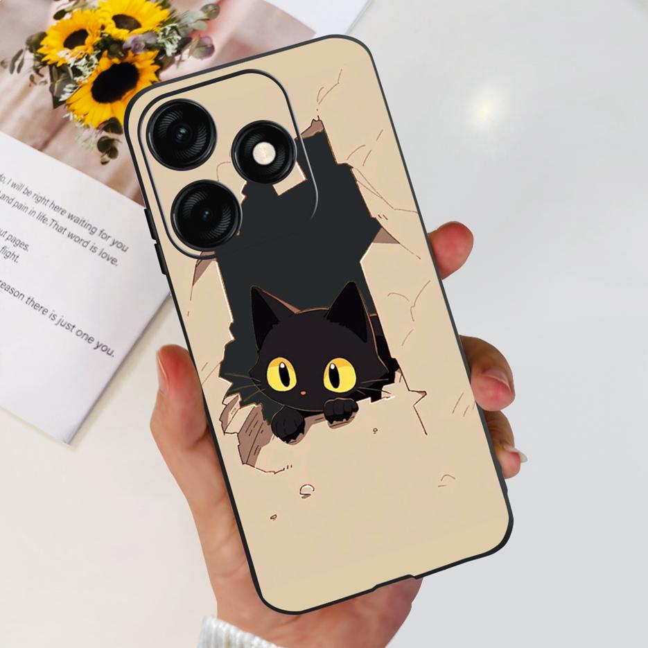 Чехол для Tecno Spark 20C BG7n BG7 Стильный окрашенный чехол Мягкий ТПУ Матовый чехол для телефона Для Tecno Spark 20 Pro Plus Spark20 20C Бампер