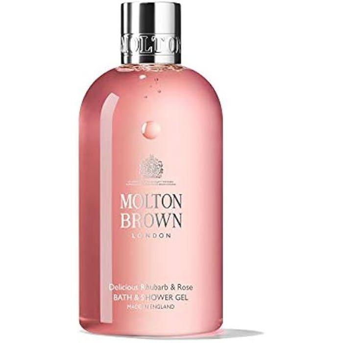 Shower Gel - Molton Brown - Delicious Rhubarb &; Rose - 300 Ml - Paraben-free - Unisex