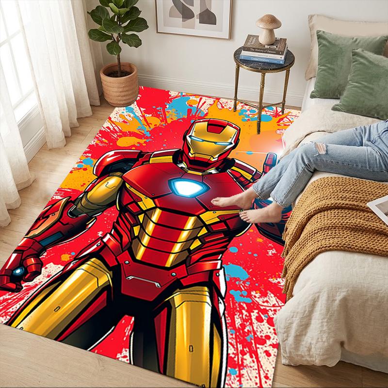 Iron Man Living Room Nonslip Area Rug Soft Carpet For Bedroom Game Playroom Sofa Office Home Decor Doormat Christmas Gift C926518