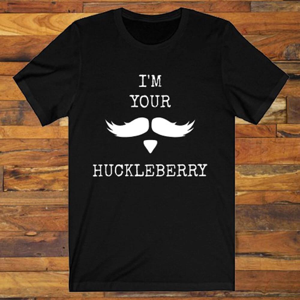 I'm Your Huckleberry Guns Tombstone Men's Black S to 3XL