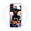 Case for Samsung Galaxy S22 Formula 1 Max Verstappen F1 Racing Driver Black Red and Yellow