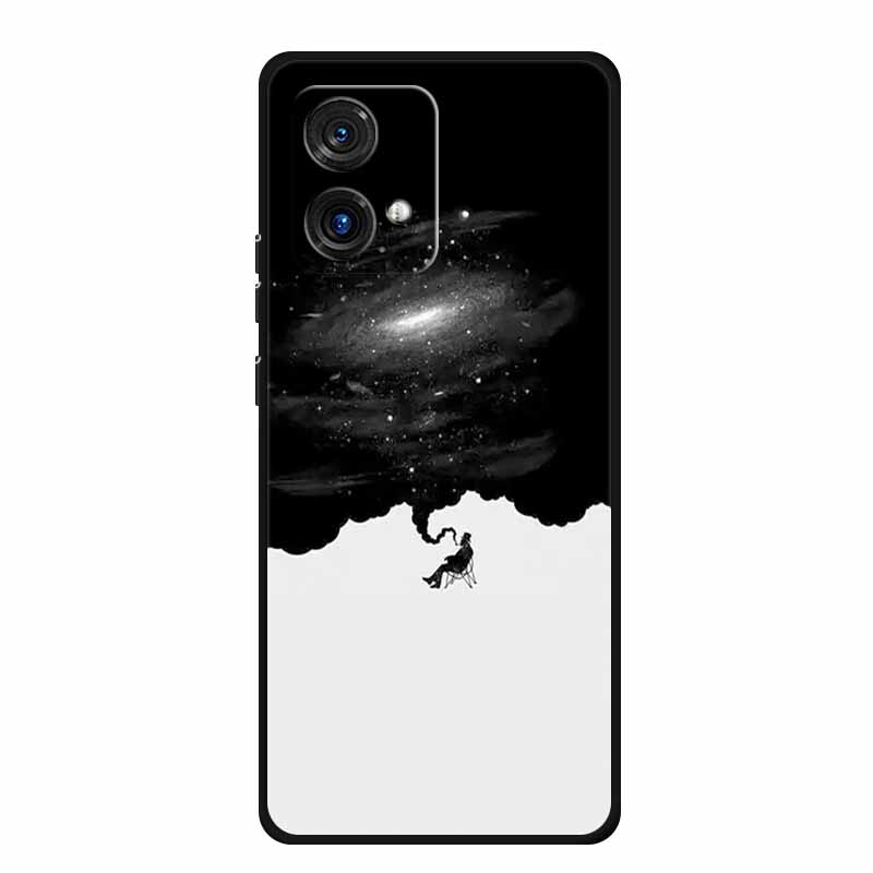 Для Motorola Moto G84 G54 5G Чехол Роскошный Мягкий Силиконовый ТПУ Задняя Крышка Телефона для Moto G54 MotoG84 Защитный Ударопрочный Fundas