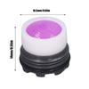 8PCS Plastic Flow Restrictor 1.2GPM Sink Faucet Aerator Water-Saving Faucet Aerator  Commercial Use