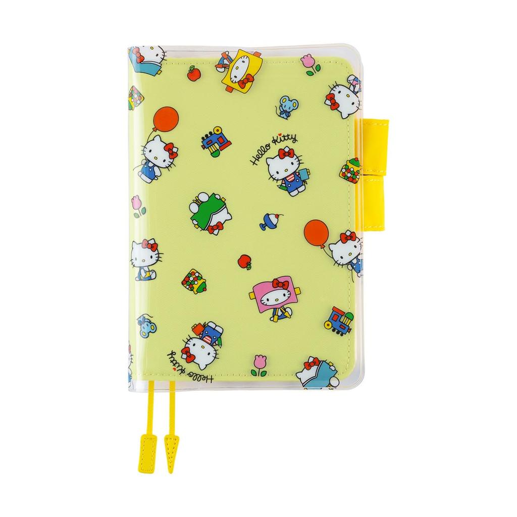 Hobonichi Techo HELLO KITTY Cover on Fun Time Original Size