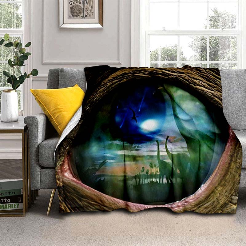 Одеяло с динозавром для мальчиков, фланелевое одеяло с древними животными, одеяла с динозаврами для дивана, дивана, спальни, гостиной