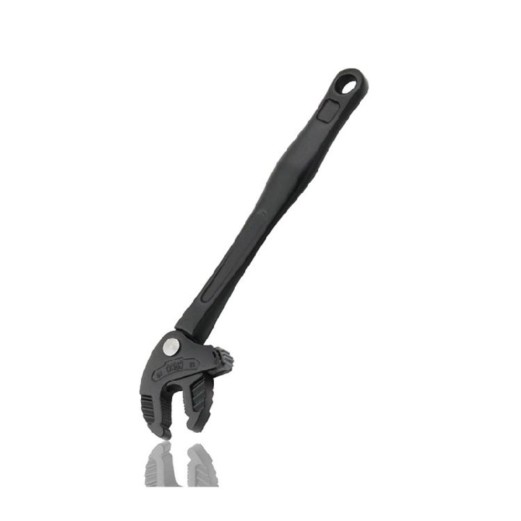 Industrial Claw Wrench Adjusting Ratchet with Wide Jaw for Automotive Piping Manufacturing Ergonomic Accessories