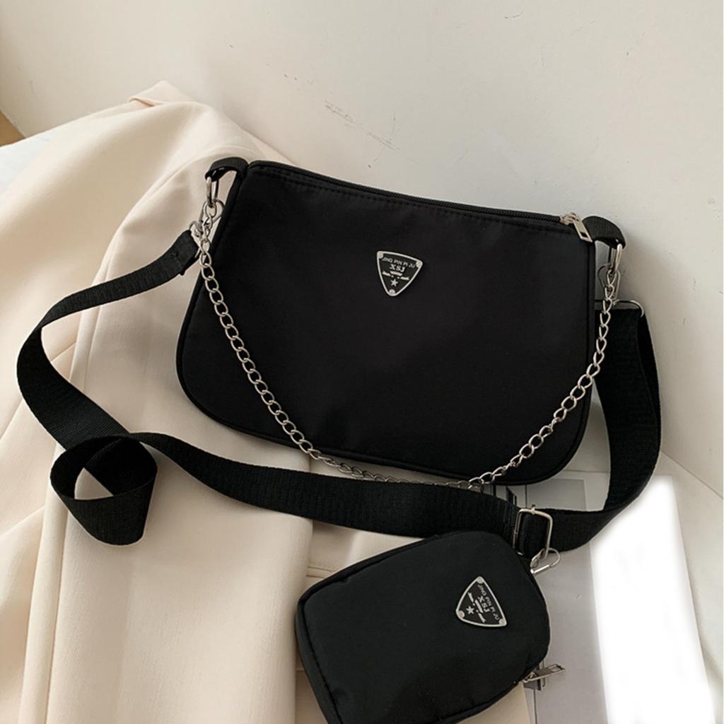 Women's Solid Color Underarm Bag Shoulder Bag Casual Bag Crossbody Mother-in-Law Bag