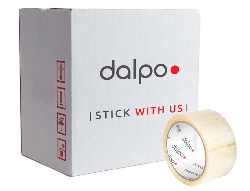 Dalpo Transparent Rubber Packing Tape 48/60Y