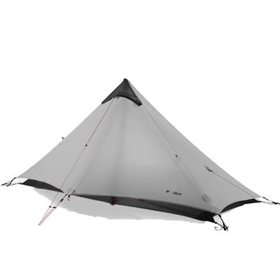 3F UL GEAR LANSHAN Типи Водонепроницаемая Большая Легкая Солнцезащитная Палатка для 1 человека 15D с сеткой Идеально подходит для соло-путешествий и подготовки к чрезвычайным ситуациям, PU5000мм+, Сверхлегкая