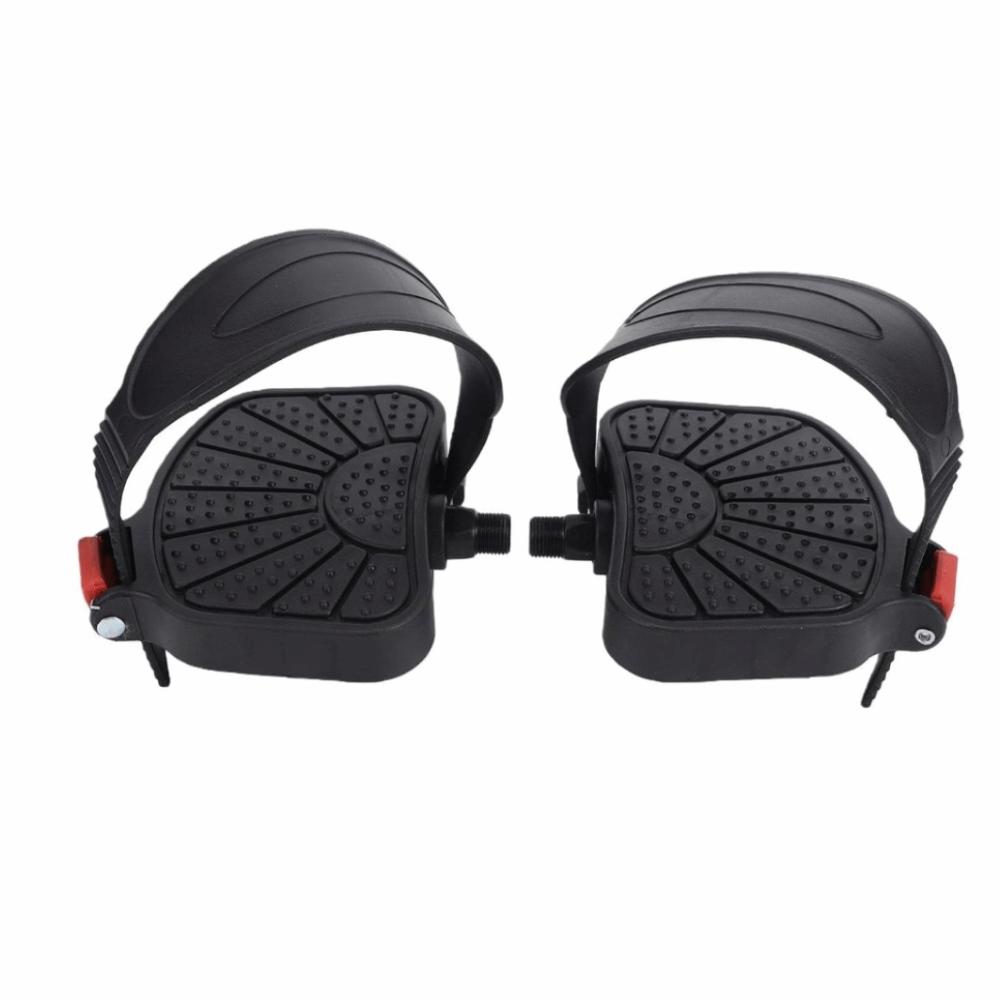 1 Pair 9/16" Thread Spin Bike Pedals Non Slip Indoor Bike Pedals Cycling Bike Pedals Gym Exercise