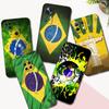 Black Tpu Case For Xiaomi Mi 11i 5G Redmi Note 11 11S 11T Pro PLUS 4G 5G Cover Brazil Flag Rio De Janeiro