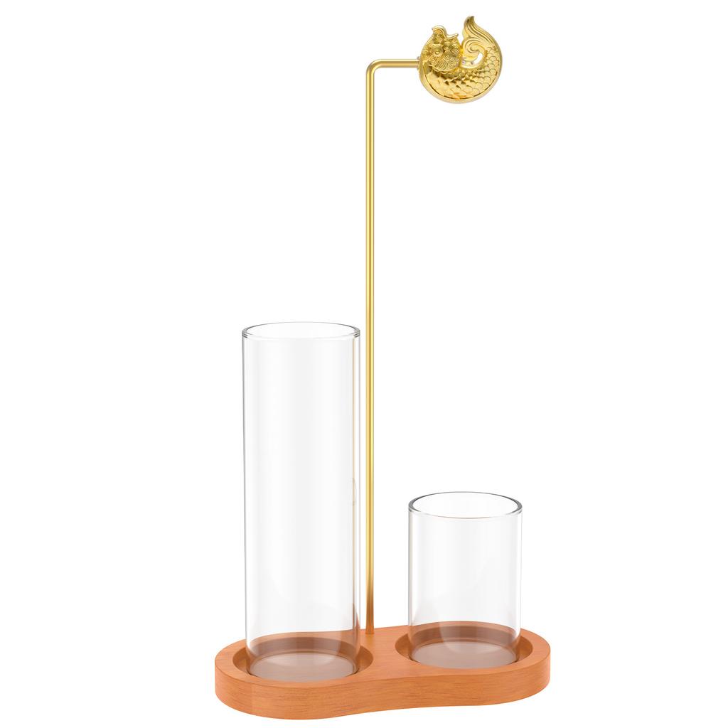 2 In 1 Incense Holder for Sticks Anti-Ash Flying Incense Burne with Glass Ash Catcher and Sticks Organizer for Meditation Yoga