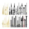10/12/14/15/18set DIY Clock Hands for DIY Clock Making Multiple Sizes Available Great for Clock Repair DIY Crafts Easy Install