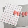 Waterproof Bow Nail Art Stickers Long Lasting Nail Art Sticker Nail Art Decoration  DIY Manicure