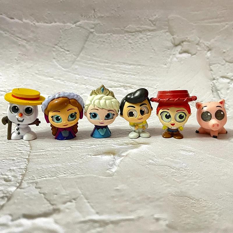 Набор из 5 шт. Случайные Doorables Стеклянные Глаза Blind Box Коллекционные Фигурки Куклы Мультяшные Фигурки Действия Подарки на День Рождения для Детей