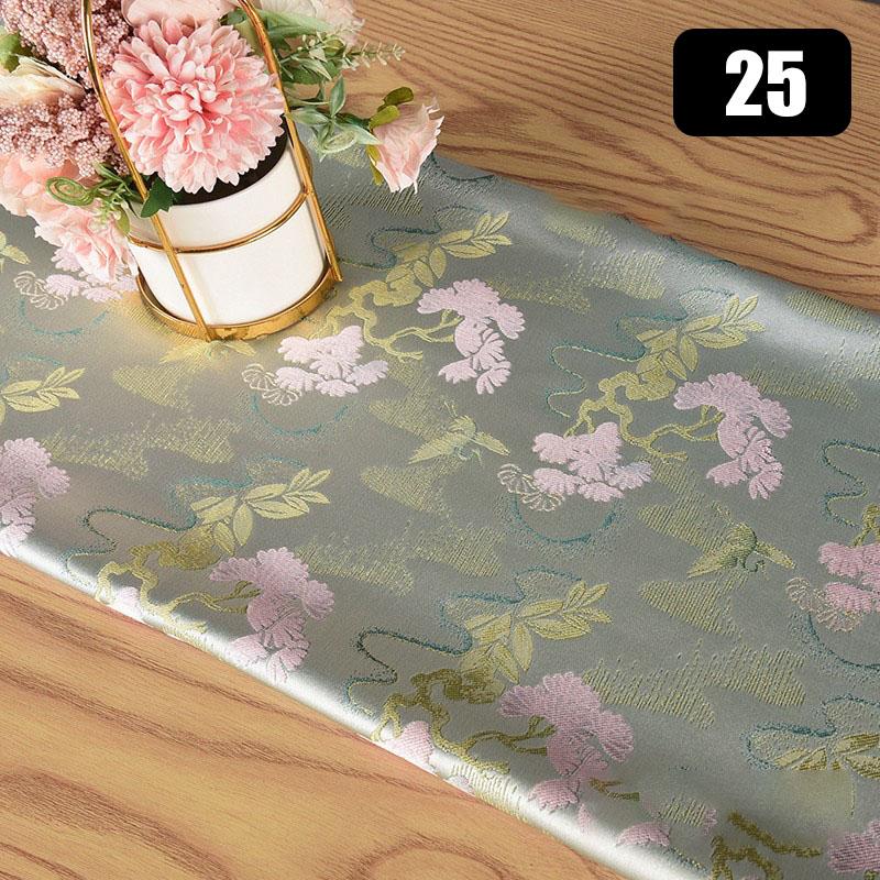 Роскошная высококачественная жаккардовая парчовая шелковая ткань для самостоятельного шитья чонсам ханьфу платье обивка одежды винтажная дизайнерская ткань