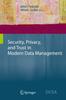 Книга Security, Privacy, and Trust In Modern Data Management