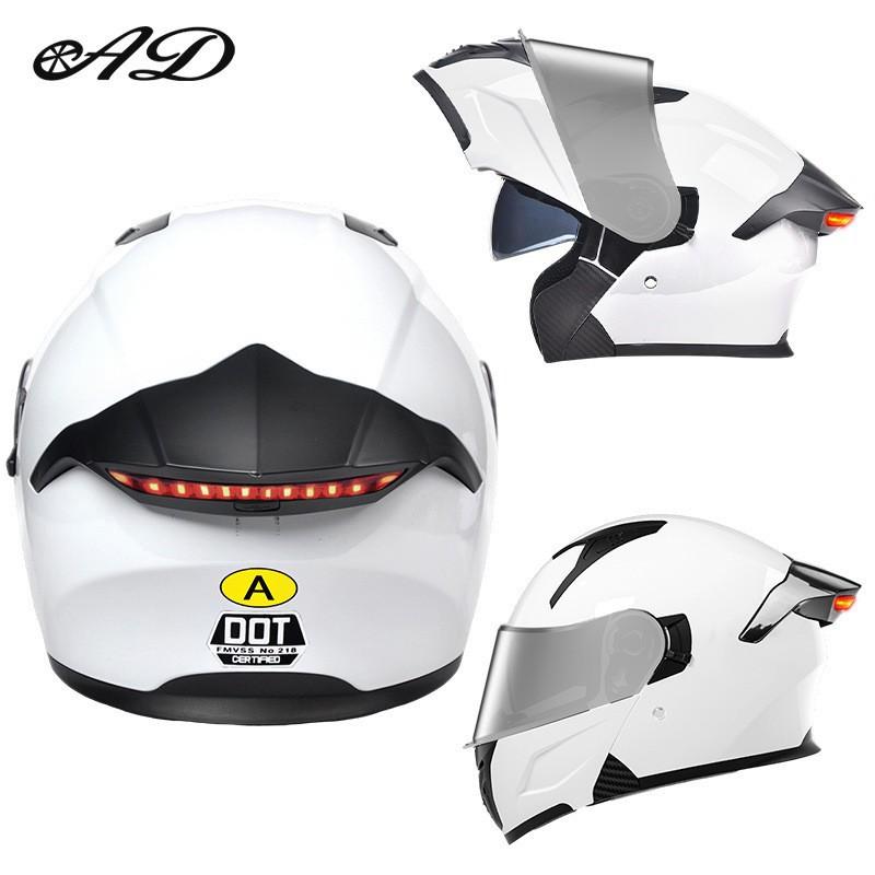 AD Factory Универсальный Мотошлем Мужской Женский Открытый Четырехсезонный Для Езды Вне Дорог Задние Фонари