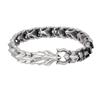 S925 Sterling Silver Jewelry Domineering Faucet Keel Men's Bracelet Domineering Retro Thai Silver Bracelet