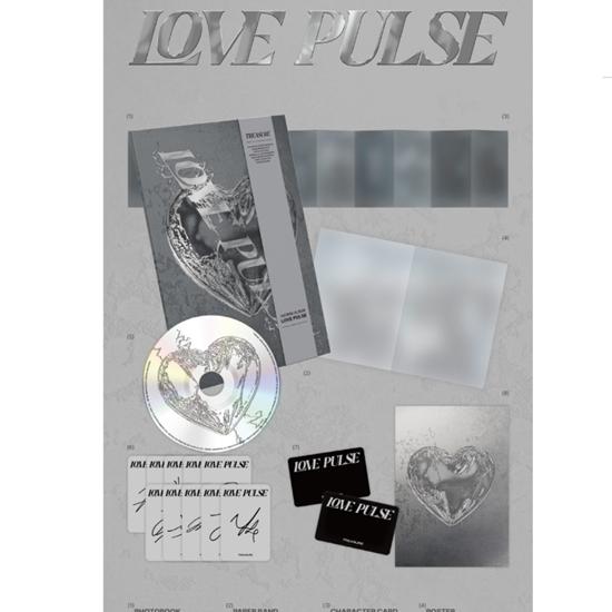 TREASURE - ?3rd MINI ALBUM - LOVE PULSE (METAL VER.). - Release date 2025-09-01