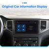 Hizpo 9'' QLED Экран Carplay 4G 2Din Android13 Автомагнитола для Для VW MQB Polo Plus T-Cross Как T-Кросс T-Roc Tharu Sagitar Интеллектуальная Автомагнитола