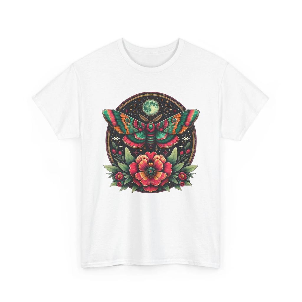 Butterfly Print Graphic Tee Stylish Casual T-Shirt for Men and Women Fashion