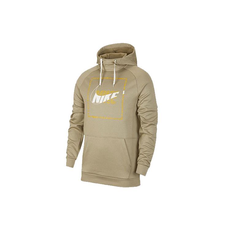 Nike Толстовки Мужские Коричневые С капюшоном Умеренные Другие CU6732-342