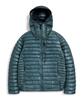 Minimalproject Silent See-Through Hooded Lightweight Down Jacket Mpj112 [Orange]