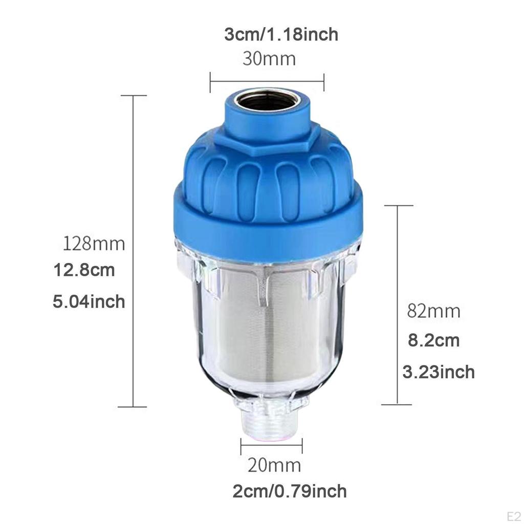 Фильтр для душа, простой в установке, предварительный фильтр для бытового крана, туалета отеля, автофургона