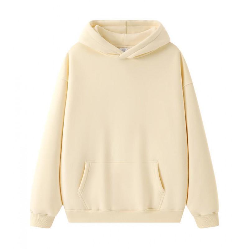 Mens Oversized Hooded Sweatshirt 350g Heavyweight Fleece Lined Warm Fall Winter Casual Top