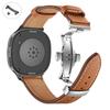 Роскошный кожаный ремешок для Samsung Galaxy watch 8 ремешок 40/44 мм металлическая пряжка регулируемый браслет correa Galaxy watch 8 classic 46 мм