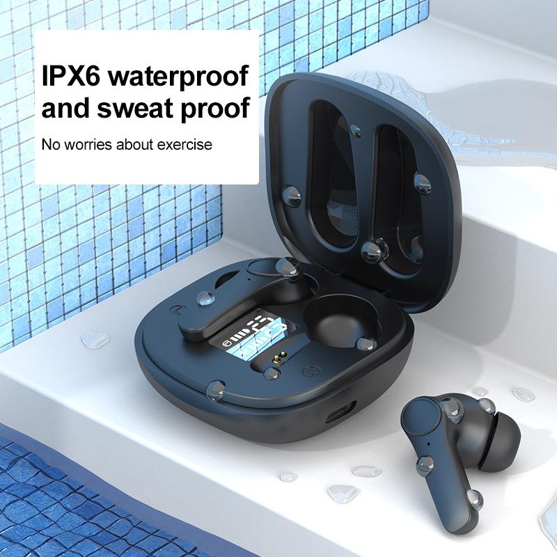 B11 Tws Bluetooth-compatible 5.0 Headphones Anc Active Noise Cancelling Hi-fi Audio Touch Wireless Gaming Headset