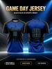 2026 Summer New 3D Print Football Jersey Sports for Men Women Breathable Quick Dry Causal Short Sleeve T-Shirt Family Kids Tees