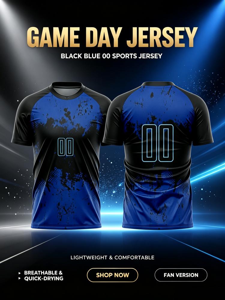 2026 Summer New 3D Print Football Jersey Sports for Men Women Breathable Quick Dry Causal Short Sleeve T-Shirt Family Kids Tees