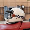 Мотоциклетный шлем Анфас Casco Moto Шлем Винтаж Чоппер Ретро шлем capacete de motocicleta
