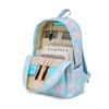 Printed Women's Backpack Simple and Fresh Student Backpack Large Capacity Three-piece Backpack
