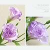 Silk Petals Simulation Lisianthus Flower 3 Heads Faux Flower  Party Supplies