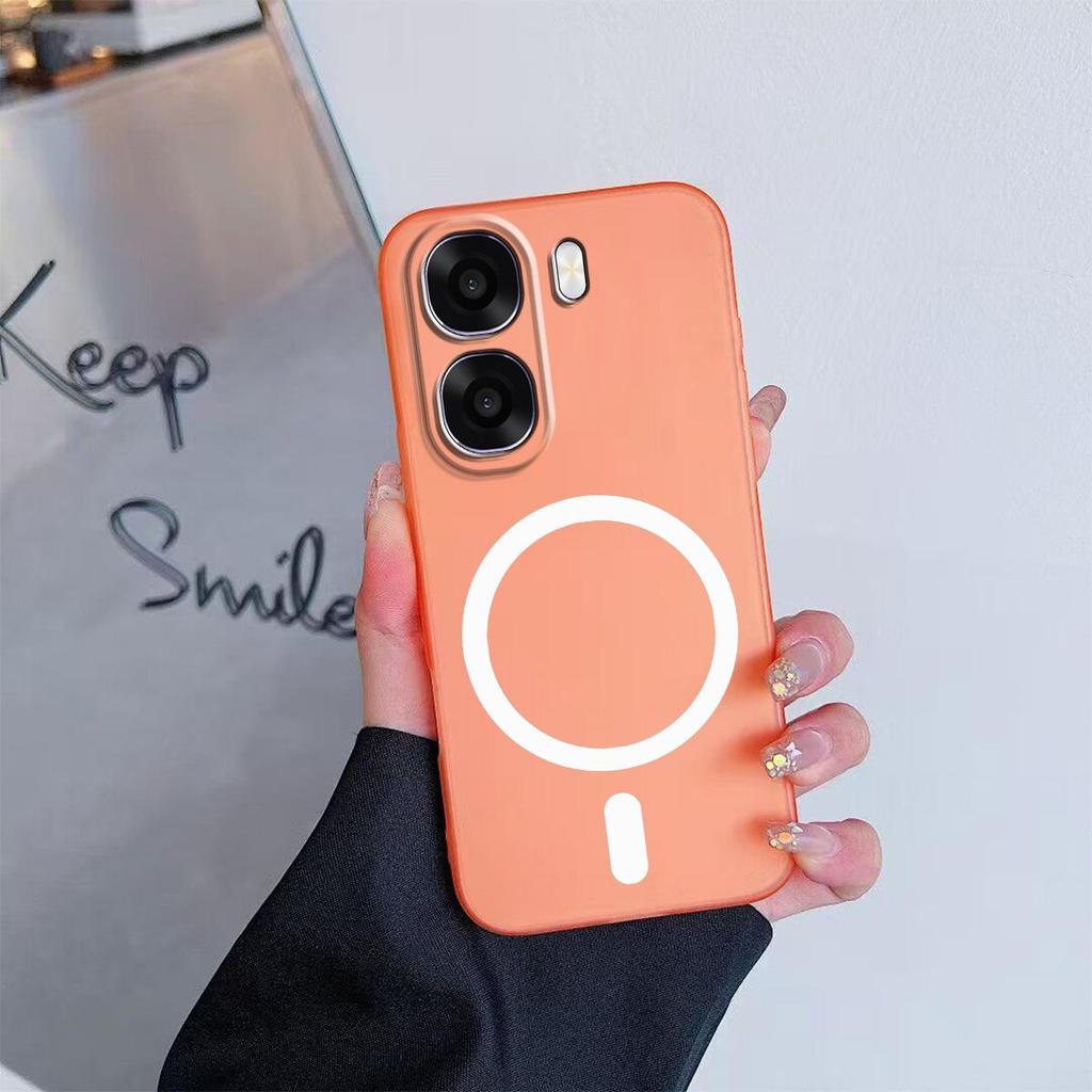 Чехол для OPPO A6x 4G/5G, A6t Pro, A6 4G5G, Премиальный Магнитный Матовый Чехол-Защита для Телефона