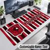 FC Twente Personalized Large Mouse Pad Custom Name Text Extended Desk Mat Gaming Mousepad