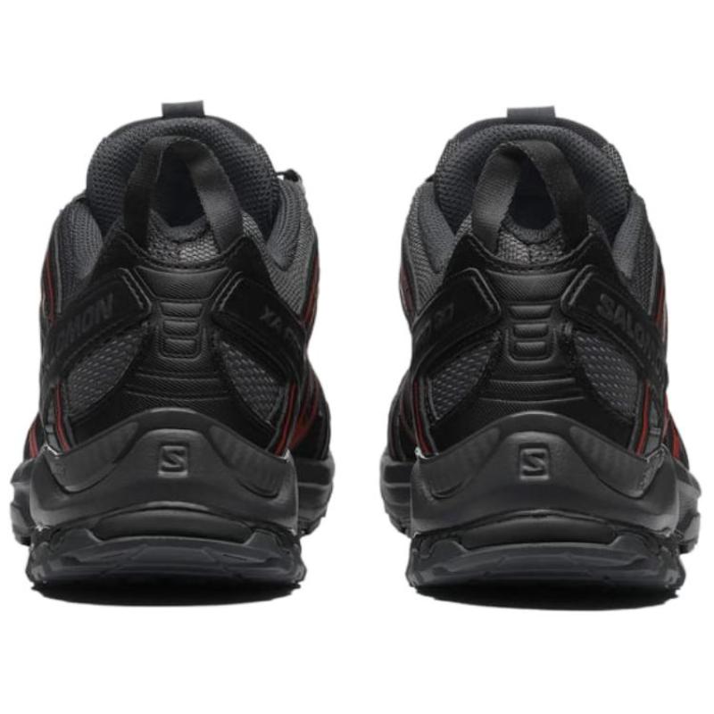 SALOMON XA PRO 3D Нескользящие износостойкие низкие повседневные кроссовки унисекс Черно-красные 476816