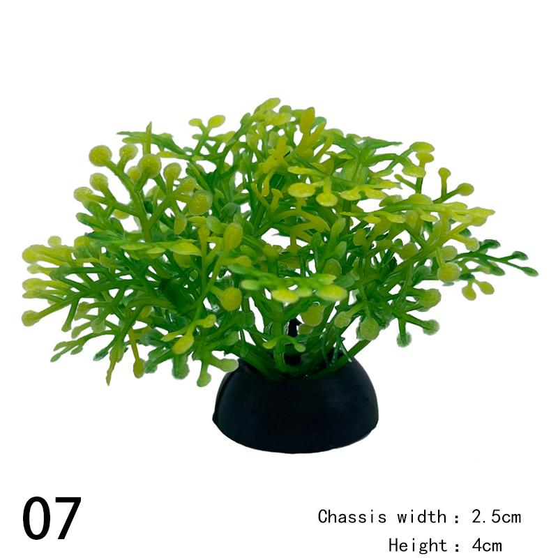 Artificial Plants Fish Tank Decoration Aquarium Decorative Ornaments Simulation Water Weeds Leaves Grass Plant Accessories