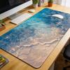 ПК Синяя Волна Паттерн Большой Коврик для Мыши XXL Клавиатурный Коврик Большой Игровой Коврик для Мыши Офисный Нескользящий Настольный Коврик для Компьютера