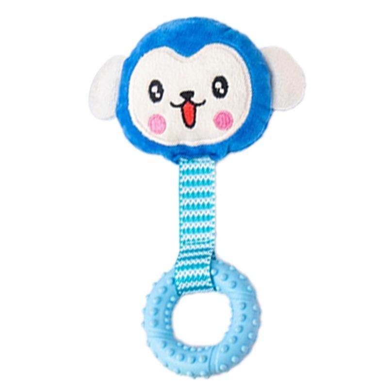 Dog toy TPR cartoon toy, durable for chewing and teeth grinding, relieves boredom, pet toy for small dogs