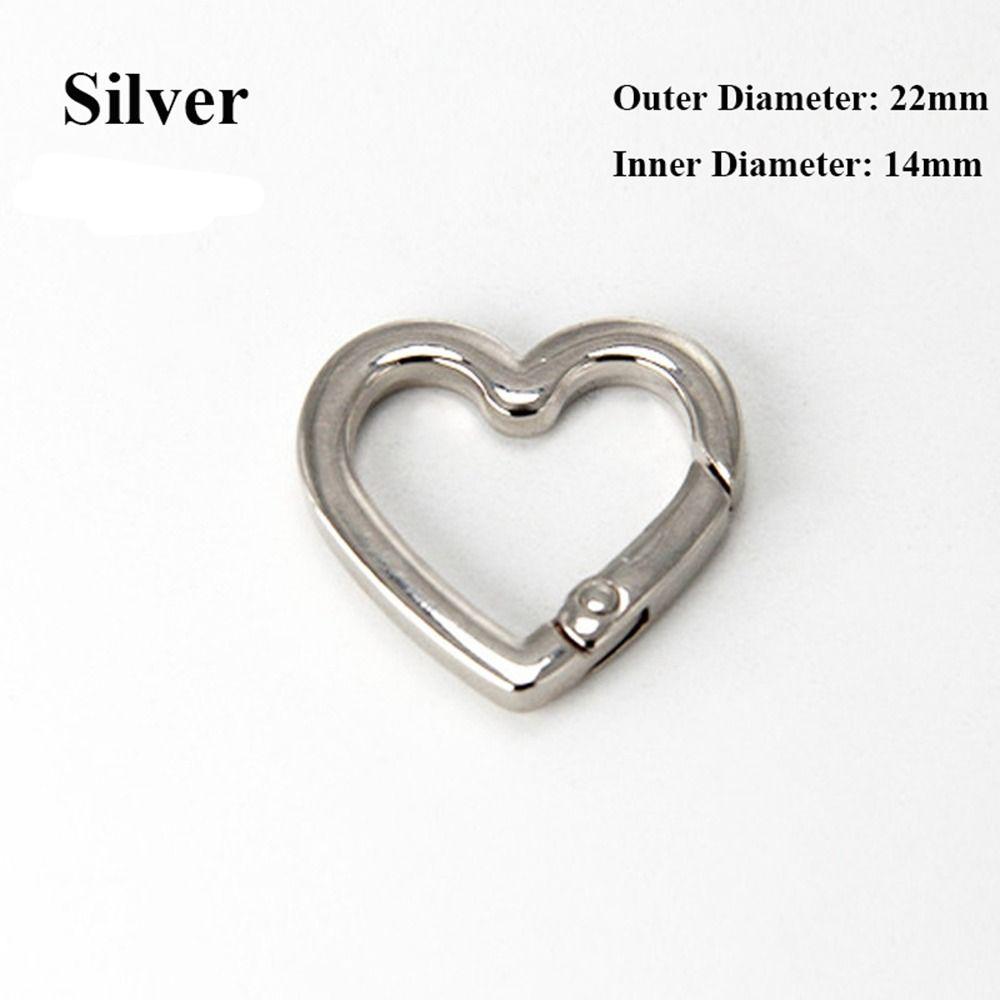 1 шт. Брелок-кольцо с бриллиантами Металлическая пружина для брелока Подвеска Сумка Ключевые аксессуары Материалы для изготовления ювелирных изделий Материал для подвесок